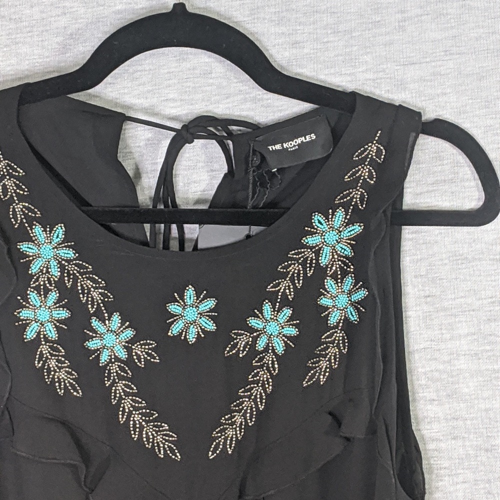👯♀️Host Pick⚡️The Kooples Sleeveless Beaded Dress - Picture 8 of 11